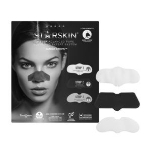 STARSKIN 3-Step Blackhead Remover Nose Strips Deep Cleansing 2 Pack